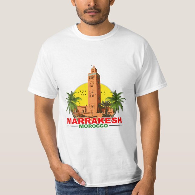 T-shirts of citys of morocco (Framsida)