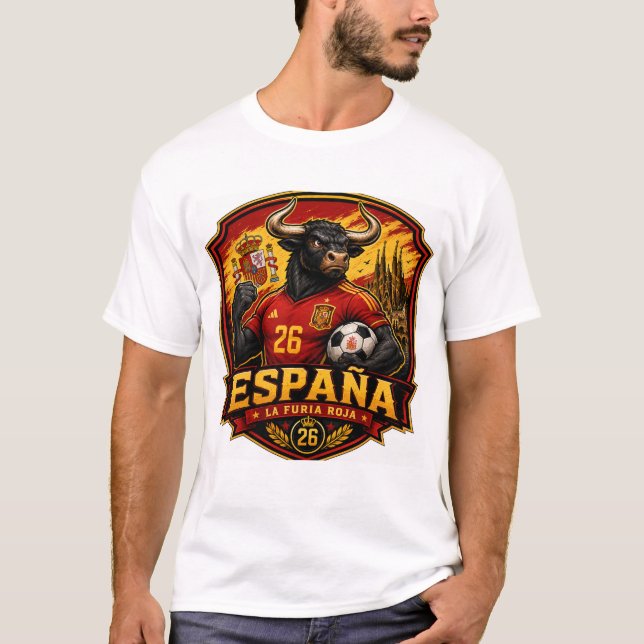 T-Shirts Spanien (Framsida)