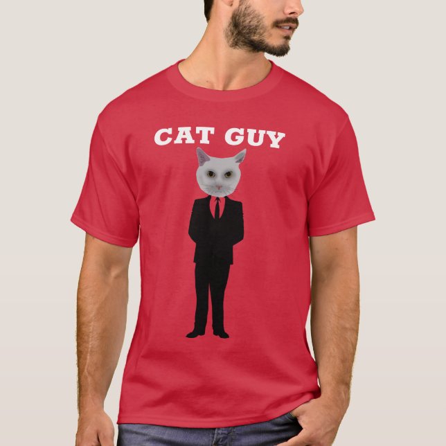 T-SHIRTS TEES (CAT WEARING Business KOSTYM) (Framsida)