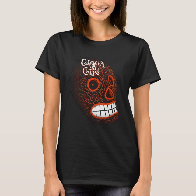 T-shirts with skull drawings (Framsida)