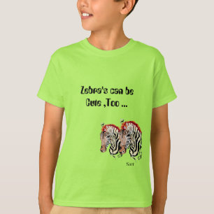T-Shirts: Zebra kan vara Cute också T Shirt