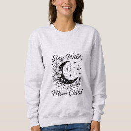 T-ShirtStanna Vild Måne Child - Boho Celestial T-S T Shirt