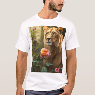T-ShirtSure! Vad sägs om "Roar of the American Lej T Shirt
