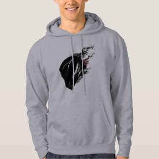 T-ShirtSvart Rök Racing Hjälm – Minimal Hastighet  Hoodie