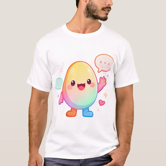 T-ShirtThe Funny Egg Life T Shirt (Framsida)