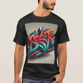 T-shirtUrban Graffiti 3D Streetwear Design T Shirt