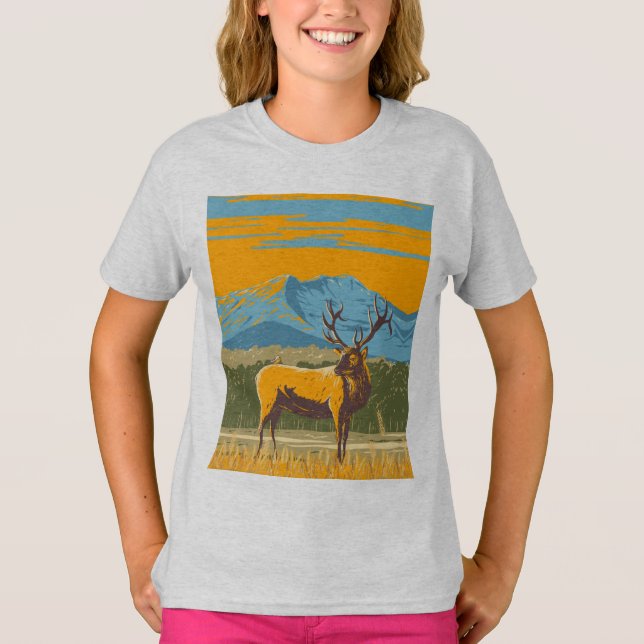 T-shirtwomen Djurt-shirt-design T Shirt (Framsida)