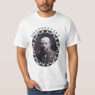 T-Sket Dostoyevsky manar vit T Shirt