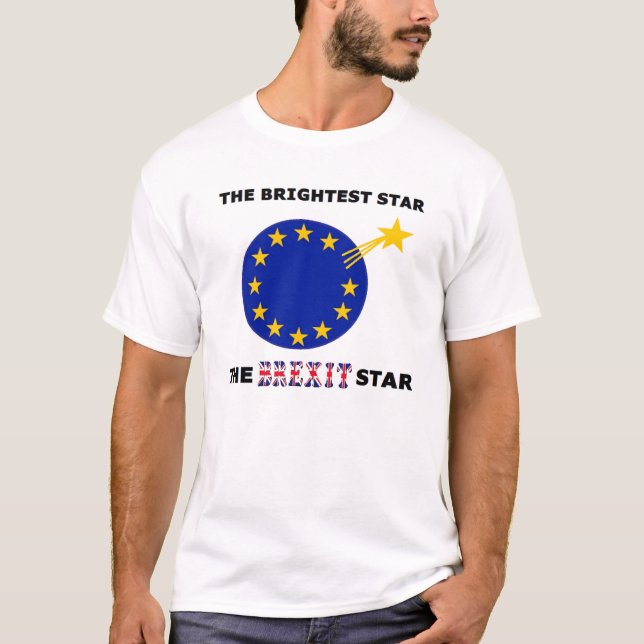 T-skeva Brexit Star Tröja (Framsida)