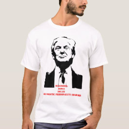 T Skeva president Trump med hans diagnos Shirt