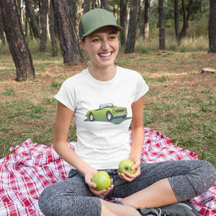 T-skirt för återkonvertibel Grönt T Shirt