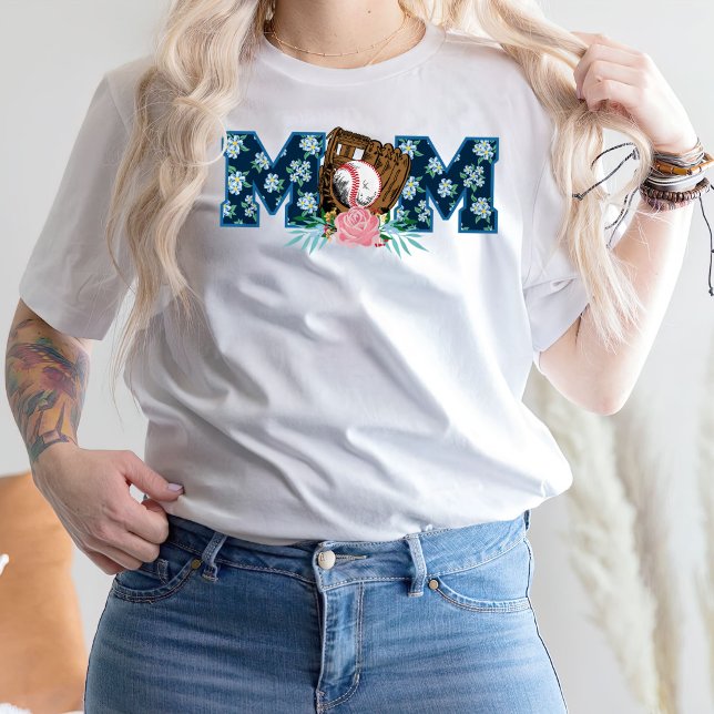 T-skirt Gift for Mamma, Baseball Vibes T-Shirt (Skapare uppladdad)