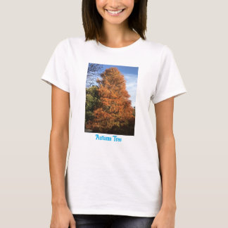 T-skirt, hösttid Träd T Shirt