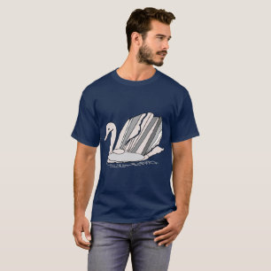 T-skirt med Art Deco Svan T Shirt