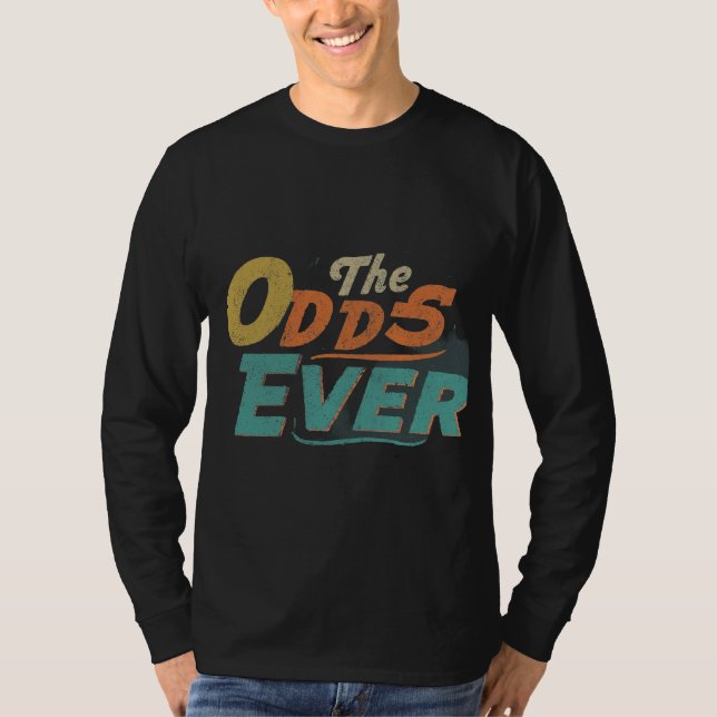 T-skirt: "Odds nånsin" T Shirt (Framsida)