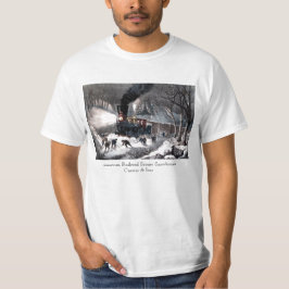 T-skjorta: Amerikanjärnvägplats: Snowbound T Shirt
