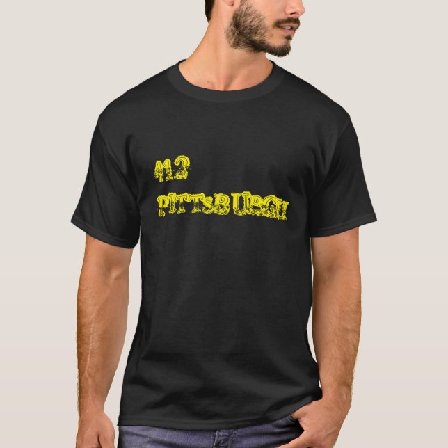 T-skjorta "för 412 Pittsburgh" T-shirt (Framsida)