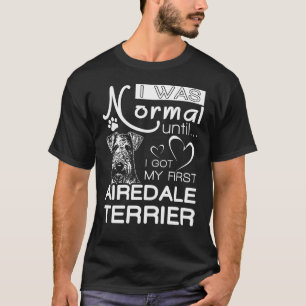 T-skjorta för AiredaleTerriergåva för hund äls T Shirt