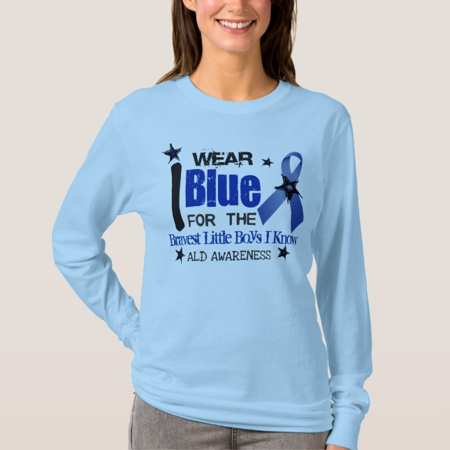 T-skjorta för ALD-krigare/Angel långärmad Tee Shirt (Framsida)