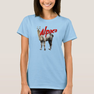 T-skjorta för Alpacadamringer T-shirt