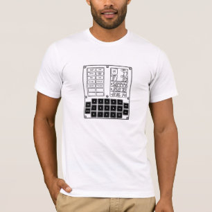 T-skjorta för Apollo DSKY vägledningsdator som T Shirt