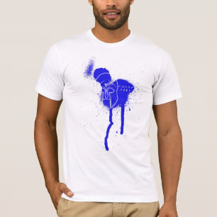 t-skjorta för blått för hoplitemolonlabe t shirt