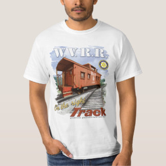 T-skjorta för caboose för Whitewater daljärnväg T Shirt