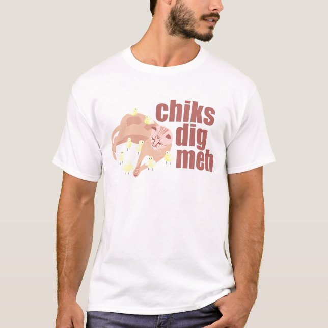t-skjorta för chikspikmeh tee shirt (Framsida)