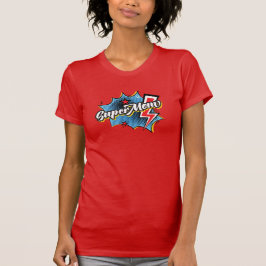 T-skjorta för gåva för stil för SuperMomSuperhero Tee Shirt