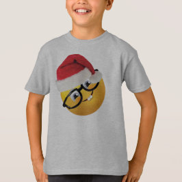 t-skjorta för geekemojisanta rolig jul design t-shirt