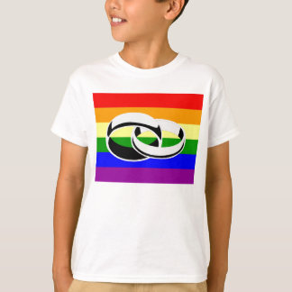 T-skjorta för giftermåljämställdhetgay pride t-shirt