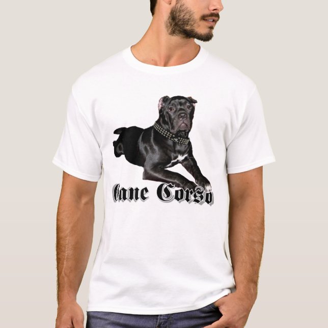 T-skjorta för käppCorso valp Tee Shirt (Framsida)