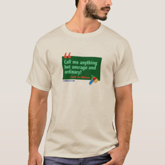 T-skjorta för konstWilliams citationstecken T Shirt