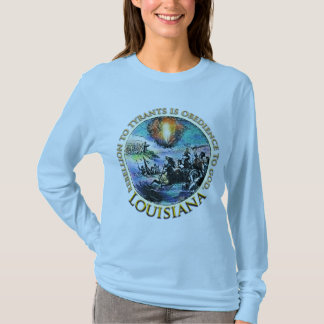 T-skjorta för Louisiana Teaparty T Shirt