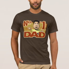 T-skjorta för pappa #1 t-shirt