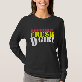T-skjorta för POLI$HED--"TJACKFLICKA" T-shirt