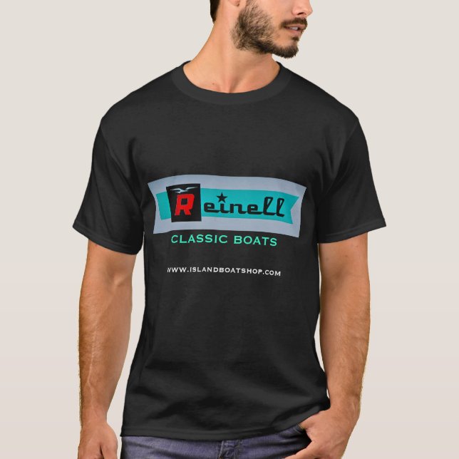 T-skjorta för Reinell klassikerfartyg Tee (Framsida)
