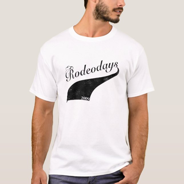 T-skjorta för Rodeodagar '09 T Shirt (Framsida)