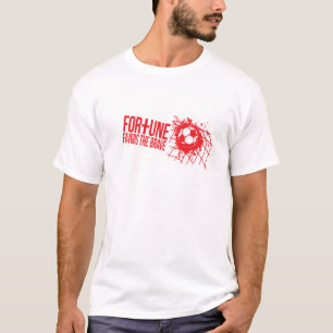 T-skjorta för slogan för fotbollEngland modig r Tee Shirt