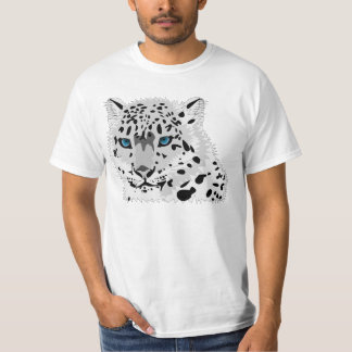T-skjorta för snöleopard t shirt