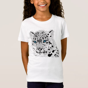 T-skjorta för snöleopard t-shirt