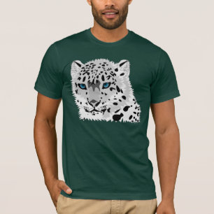 T-skjorta för snöleopard tee