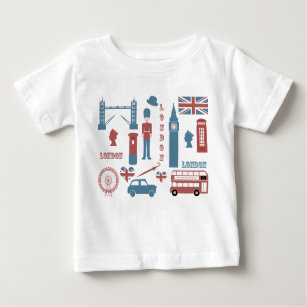 T-skjorta för spädbarn för vit för bebis för t-shirt