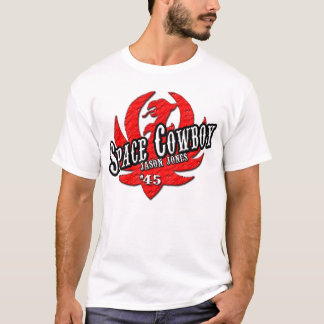 T-skjorta för utrymmeCowboyJason Jones brottning Tee Shirt