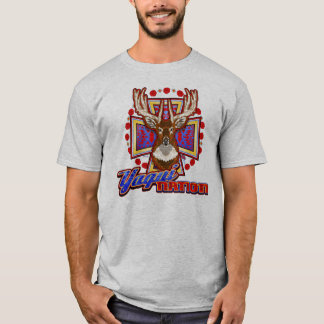 T-skjorta för Yaqui hjortdesign T-shirt