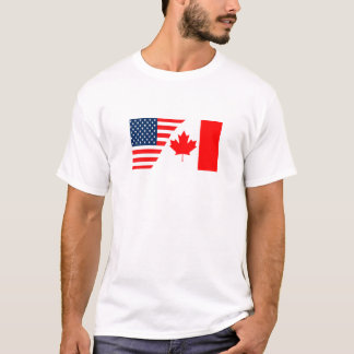 T-skjorta Kanada-US Tee Shirt