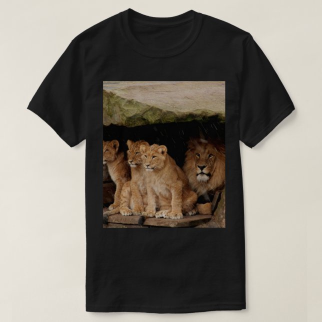 T-skjorta lejon t shirt (Design framsida)