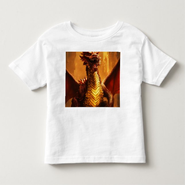 T-skjorta med Dragons T Shirt (Framsida)