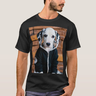 t skjorta med hund t shirt