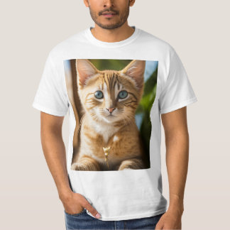 t skjorta med kattunge shirt